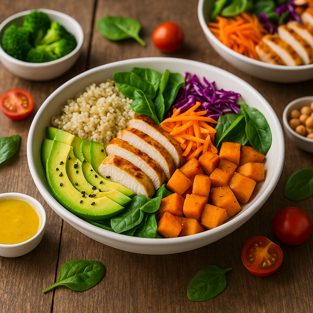 Bowls Saludables para el Almuerzo: Ideas Fáciles y Balanceadas