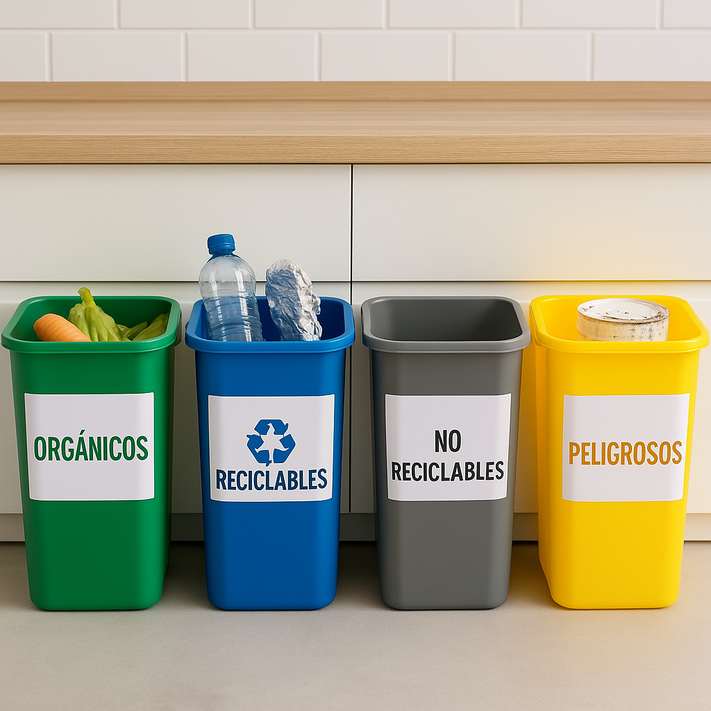 Separación de Residuos en la Cocina: Guía Práctica para Empezar