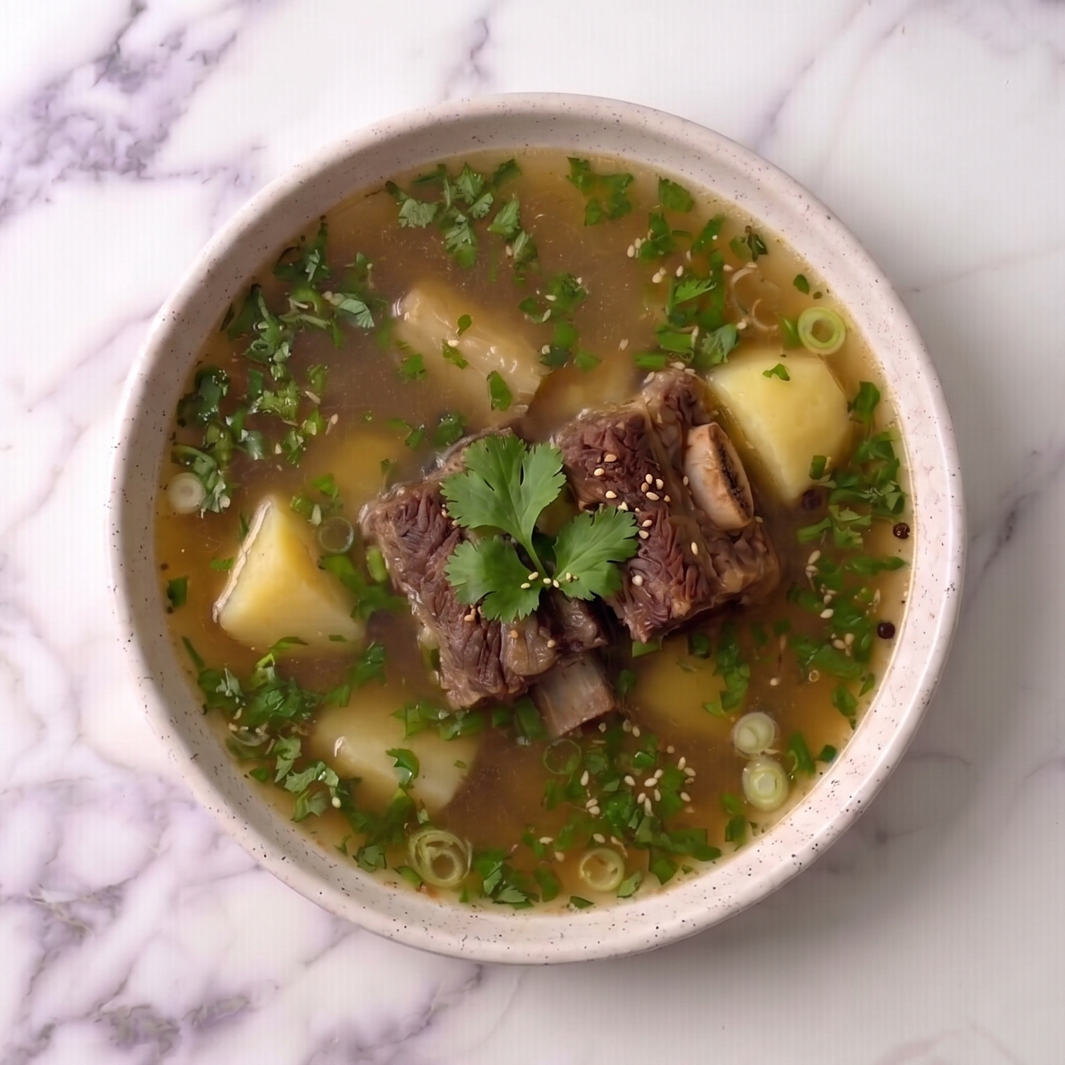 Caldo de costilla 