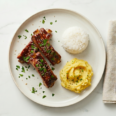 Costillas bbq