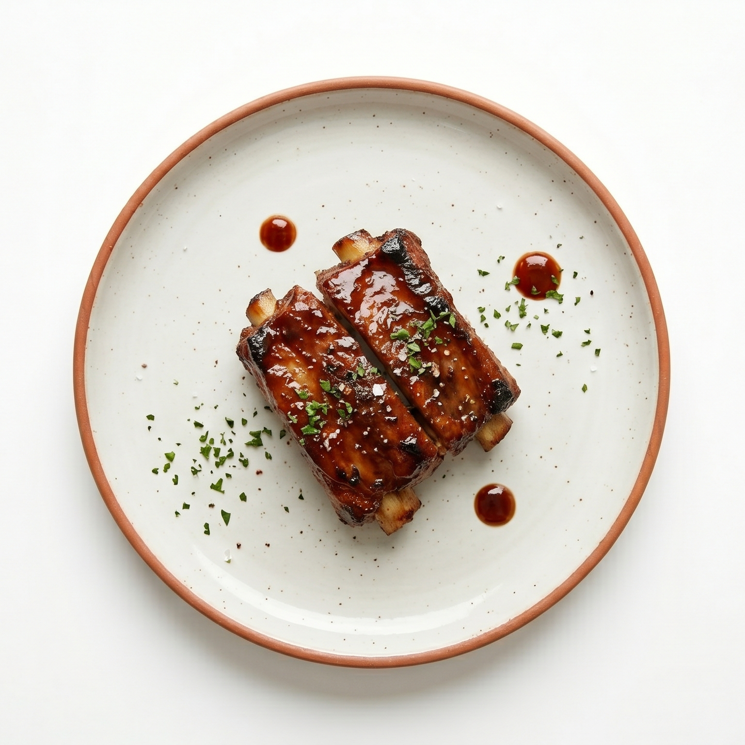 Costillas BBQ individual