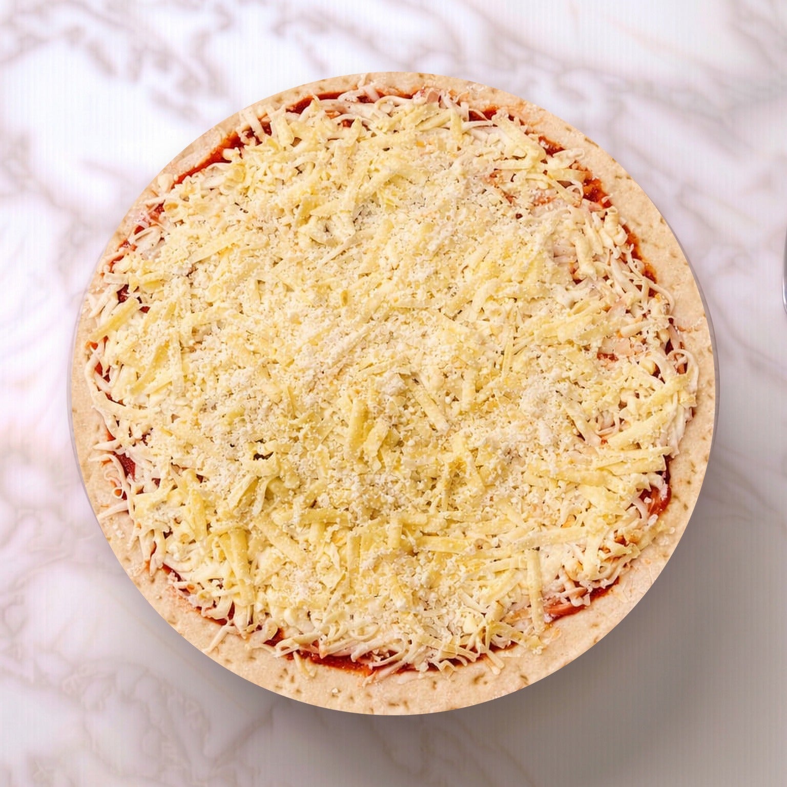 Pizza 4 quesos congelada Redi