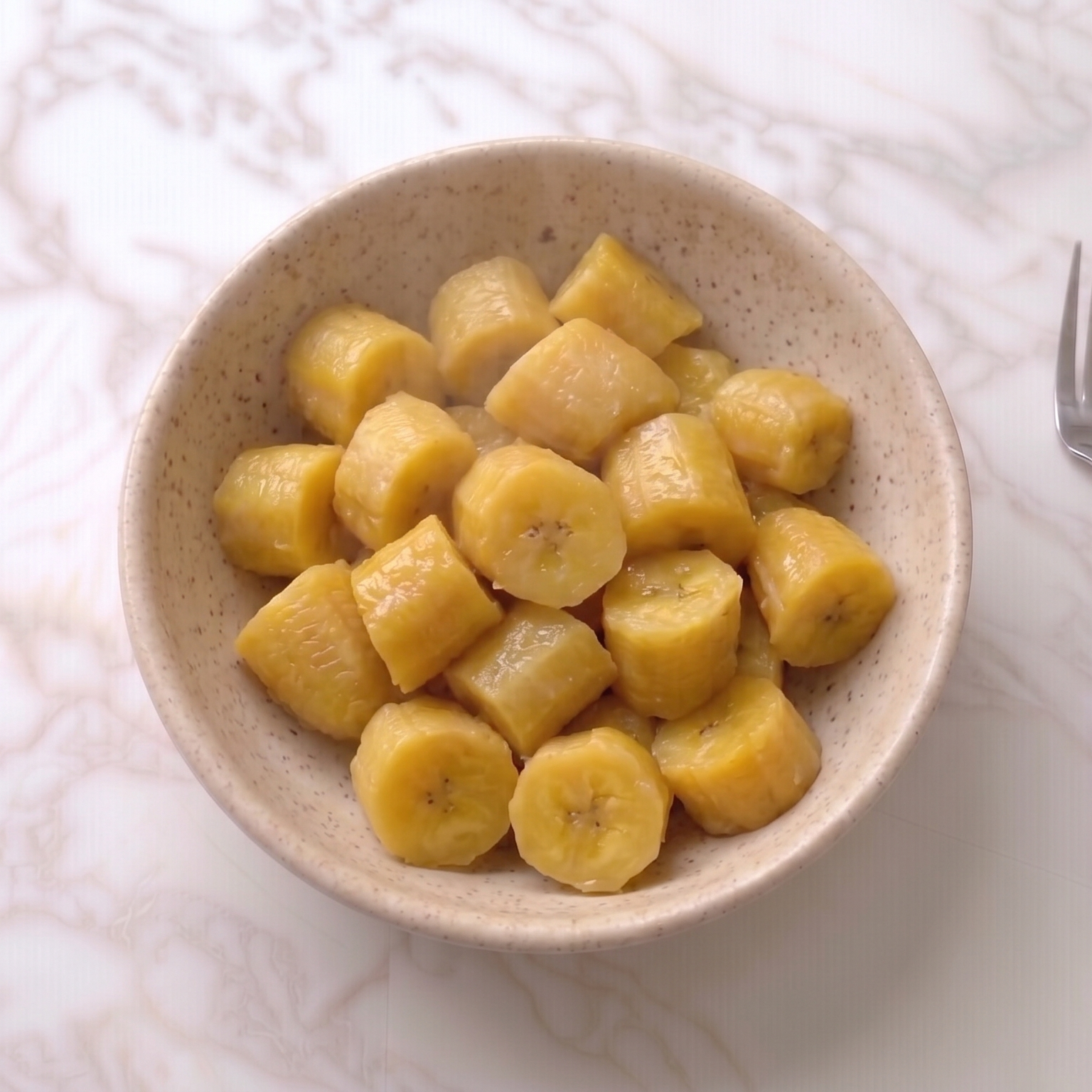 platanos al vapor