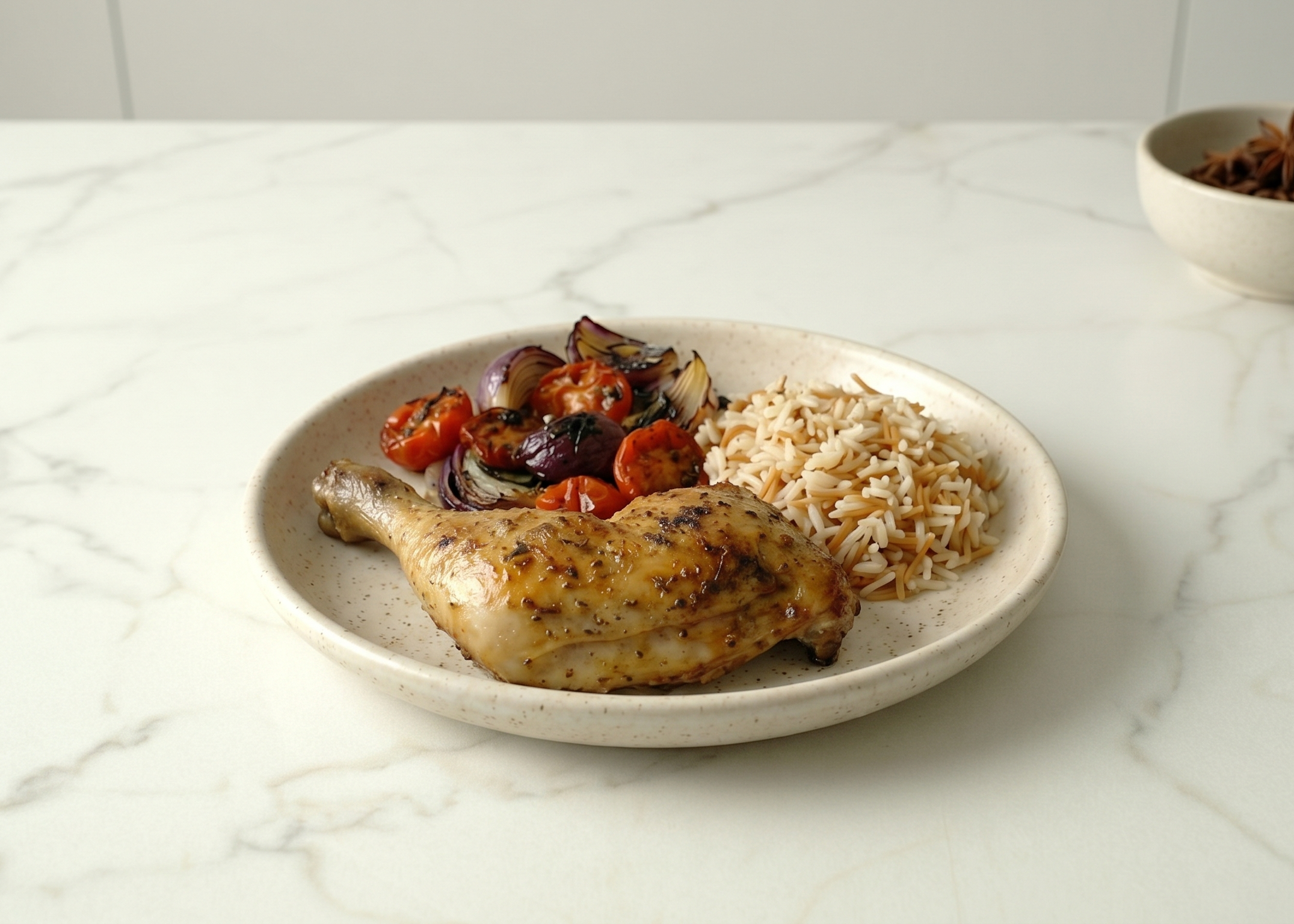 pollo pierna perinil frontal