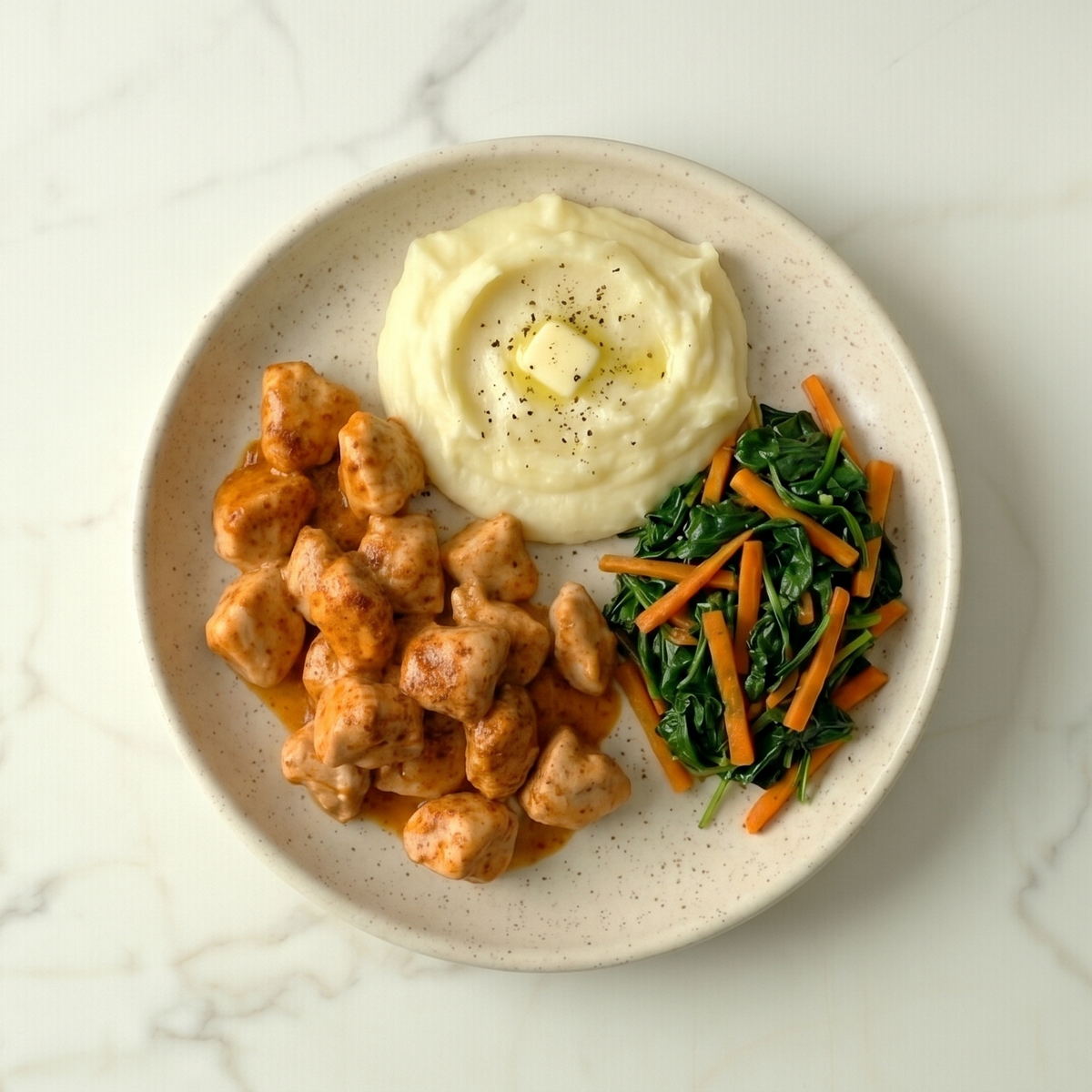 Pollo stroganoff