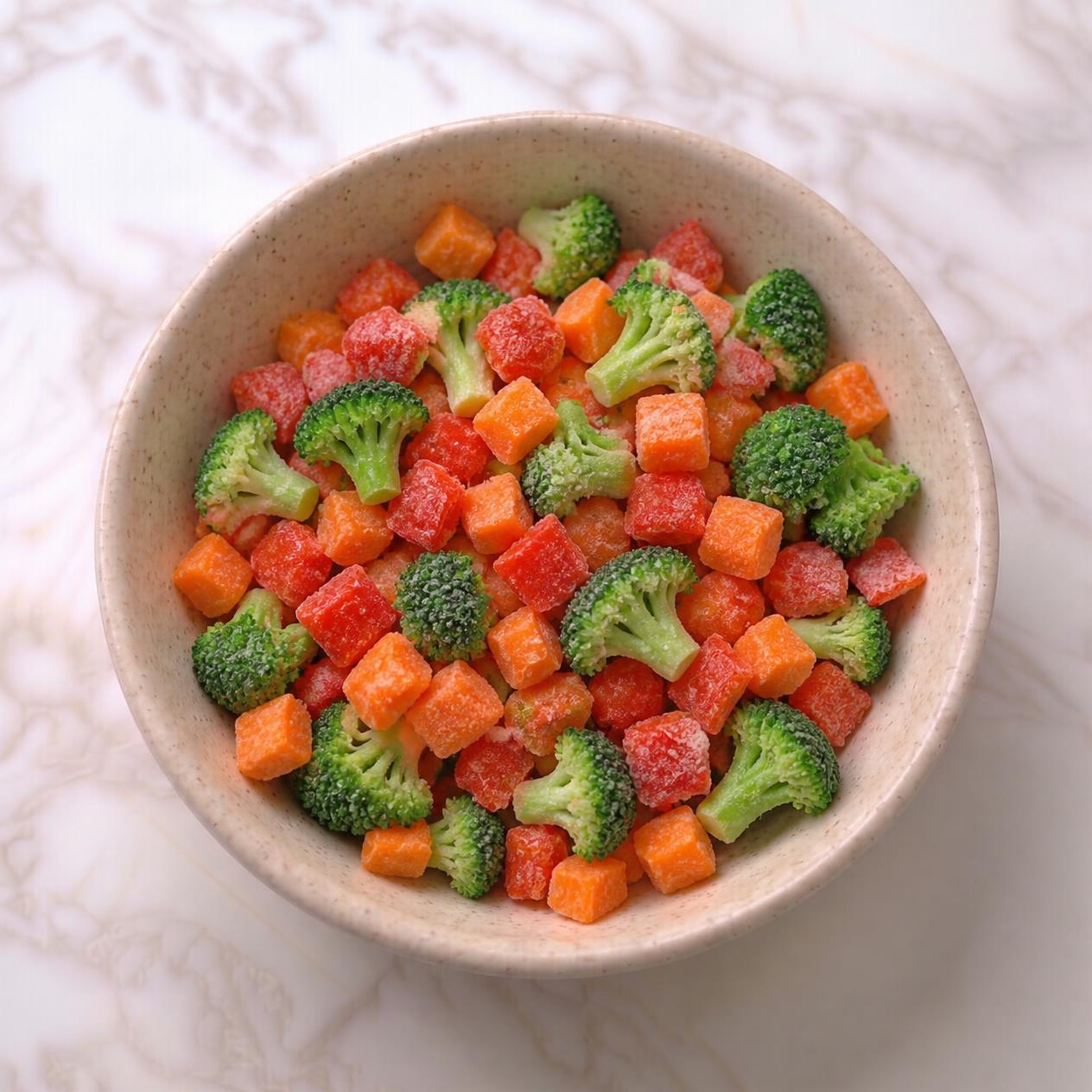 Vegetales picados para cocinar Redi